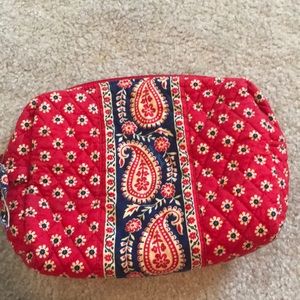 Vera Bradley large makeup bag